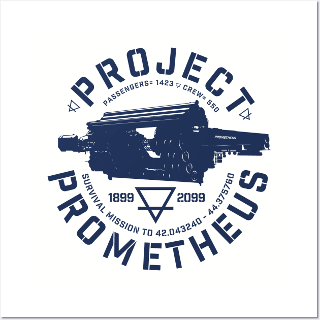 Project Prometheus Wall Art by MindsparkCreative